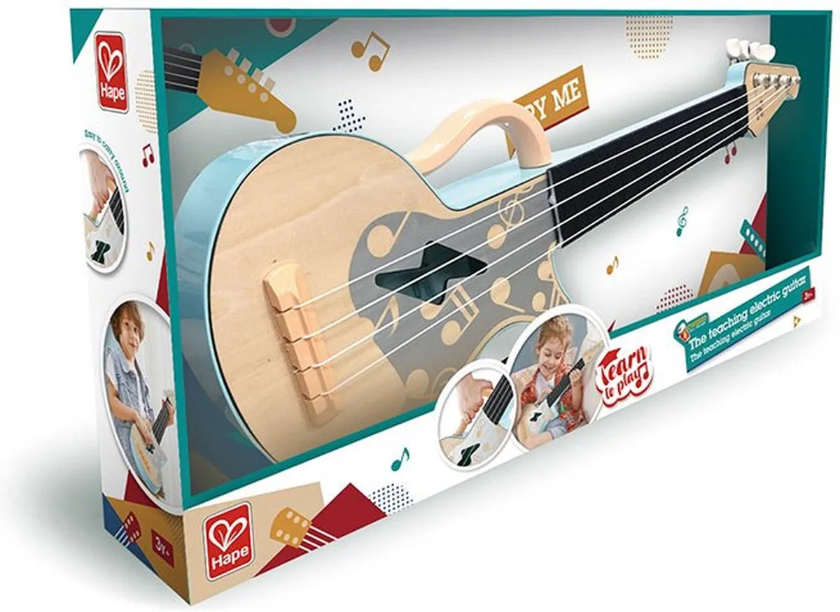 Hape Rock'n'Roll Lern-Ukulele - Veelkleurig