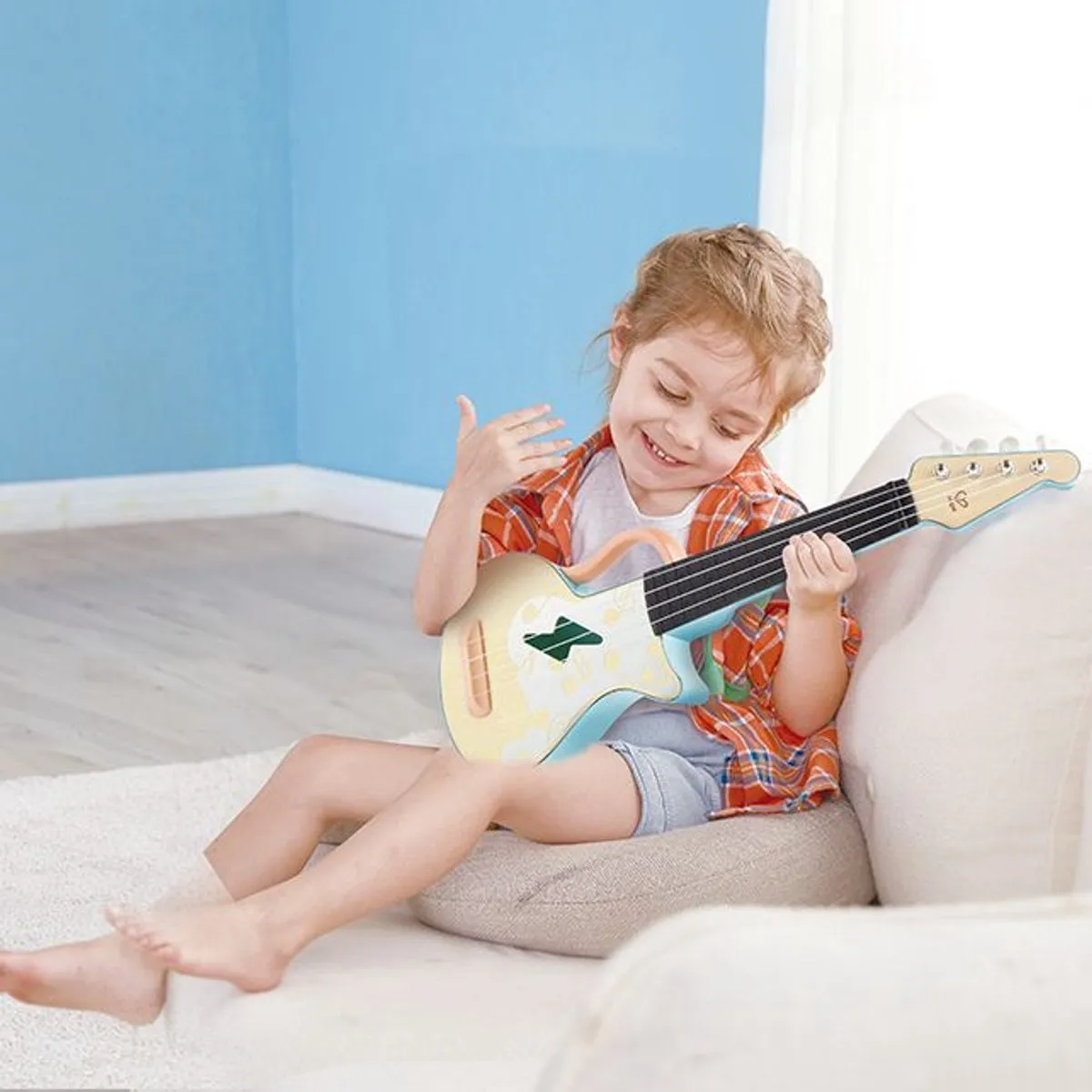 Hape Rock'n'Roll Lern-Ukulele - Veelkleurig