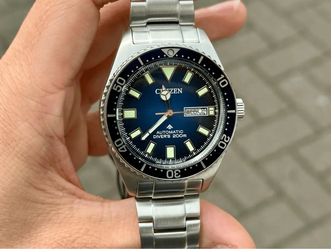 Citizen Promaster NY0129-58LE Automatisch Horloge - Blauw/Zilver - afbeelding 5 van 6