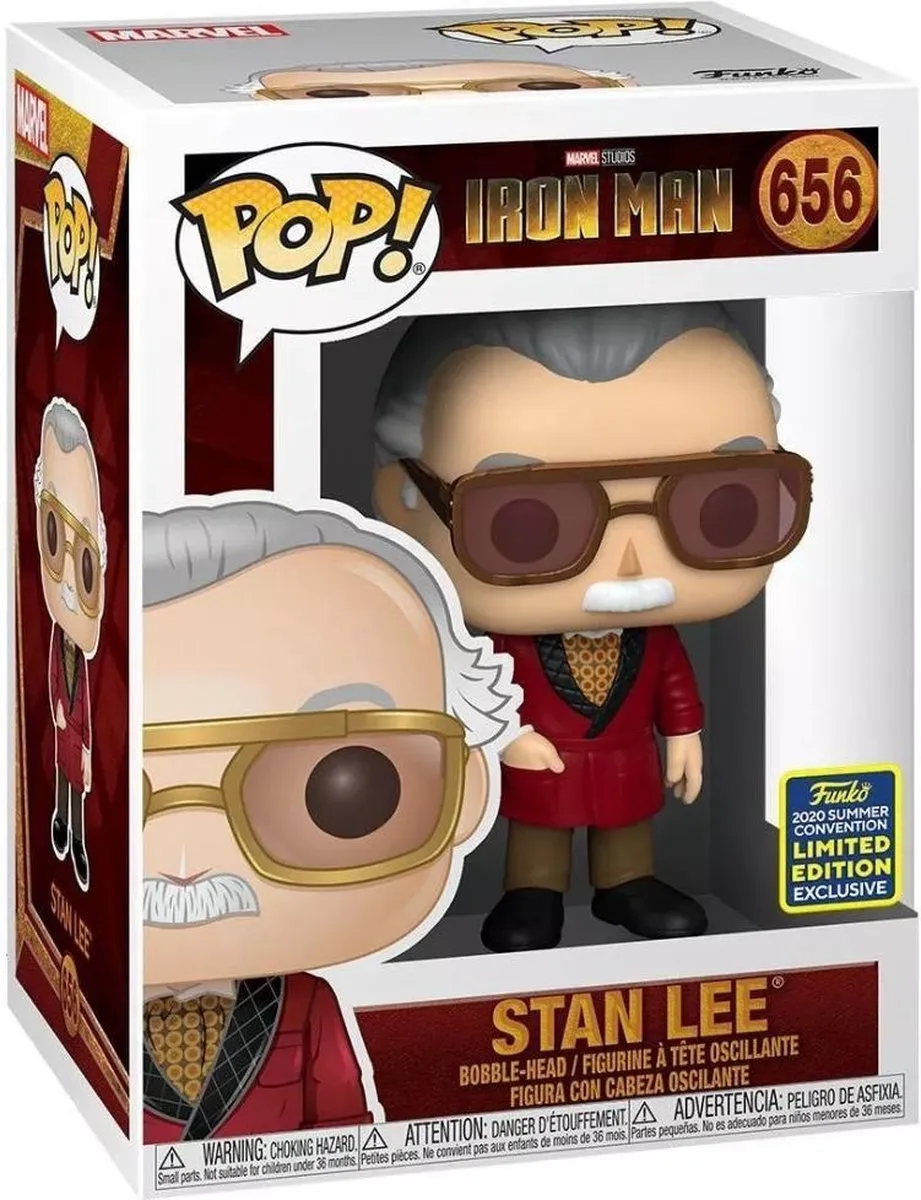 Funko POP! Stan Lee Iron Man Bobble Head 49815