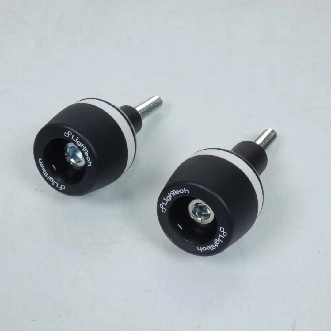 Paire Tampon pare carter Lightech pour moto Suzuki 1000 GSX-S STESU212 noir