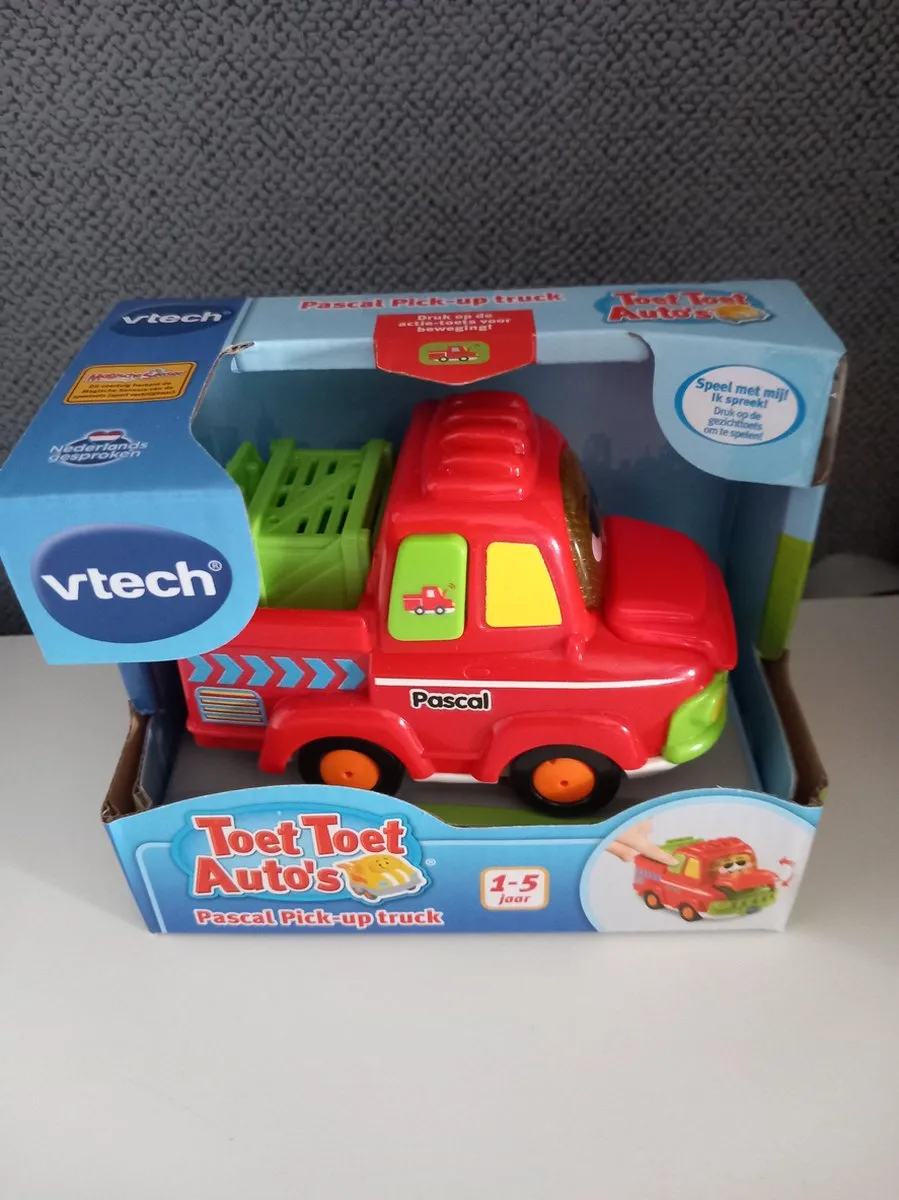 VTech Toet Toet Auto's Pascal Pick-up Truck - Meerkleurig