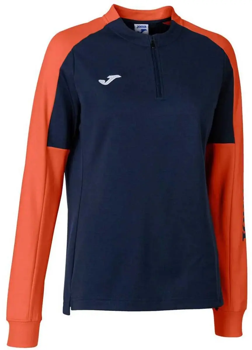 Joma Eco Championship Recycled Half Rits Sweatshirt Blauw L Vrouw