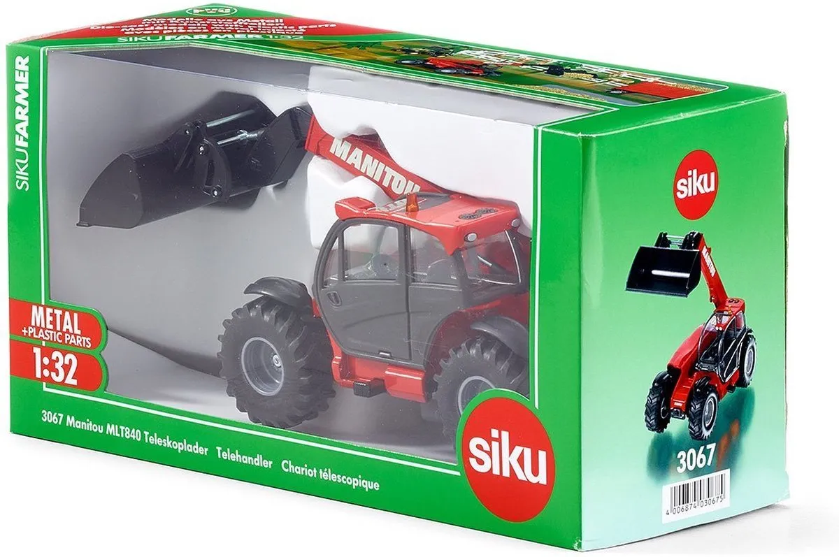 SIKU 3067 Manitou MLT 840 Verreiker 1:32 - Rood