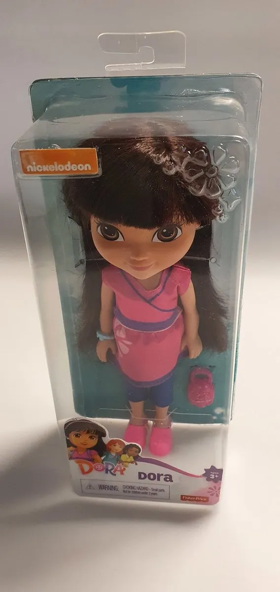 Fisher-Price Nickelodeon Dora en Friends Dora - Roze/Blauw/Bruin - afbeelding 2 van 5