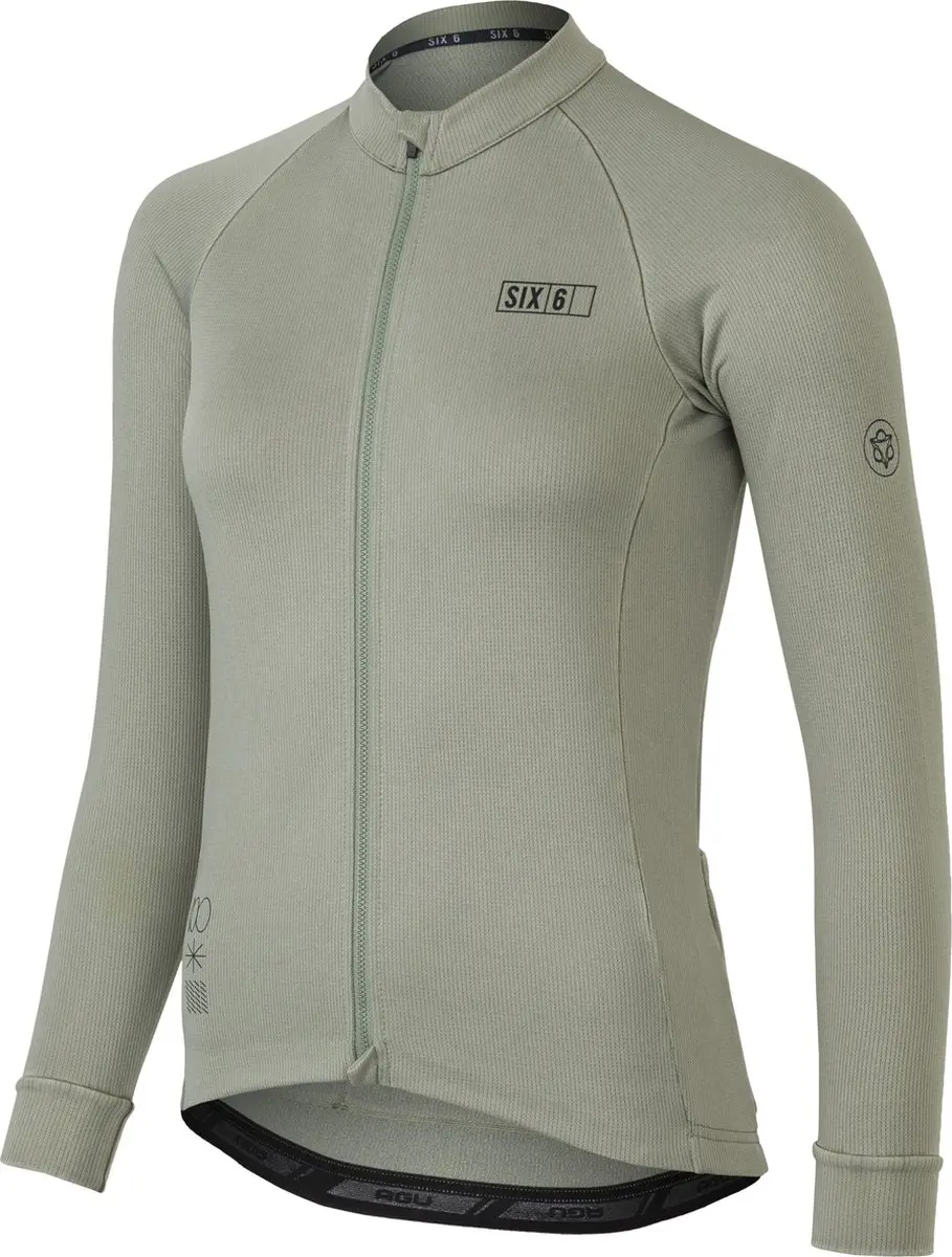 AGU Classic Fietsshirt SIX6 Dames - Grass Roots Green - L