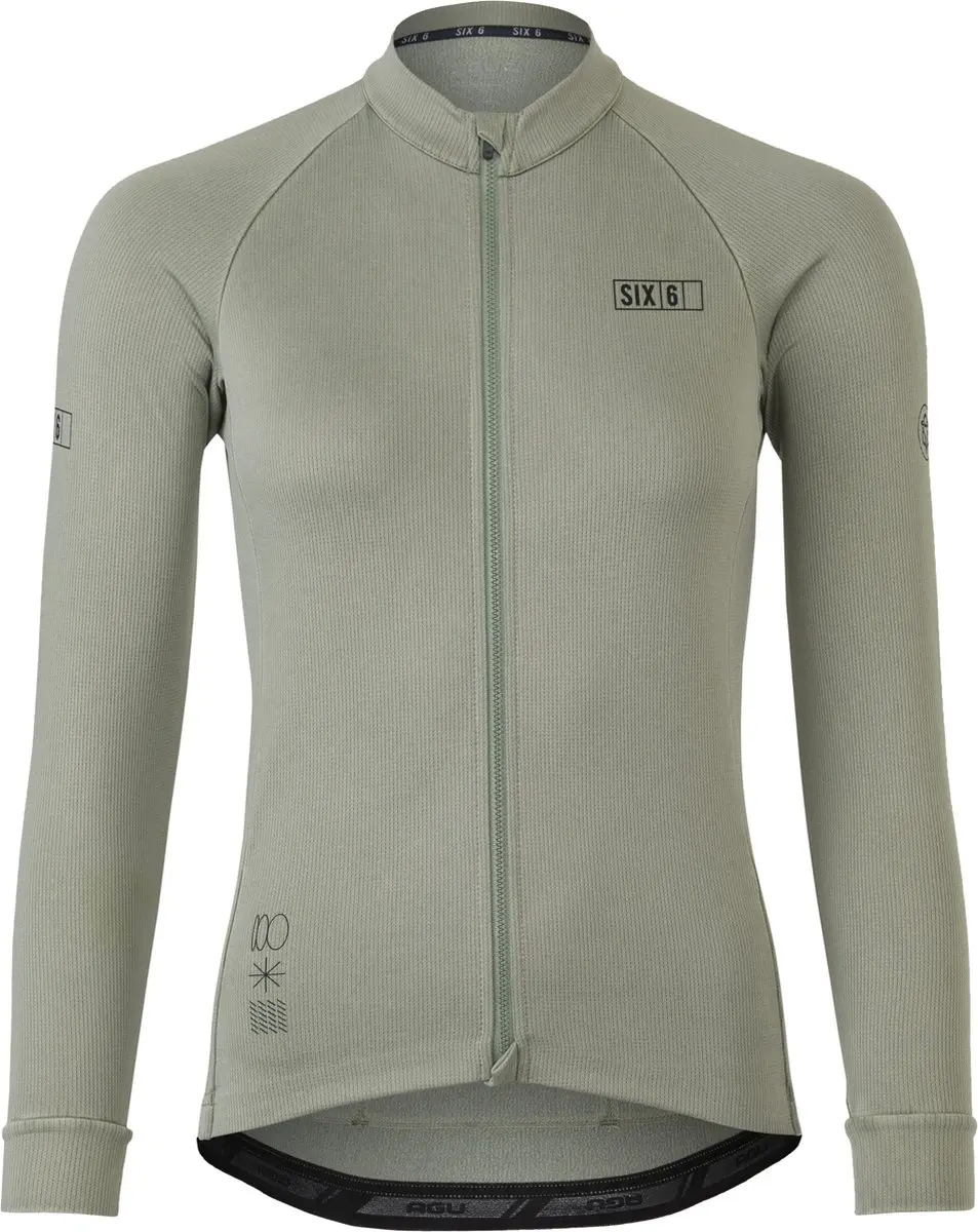 AGU Classic Fietsshirt SIX6 Dames - Grass Roots Green - L