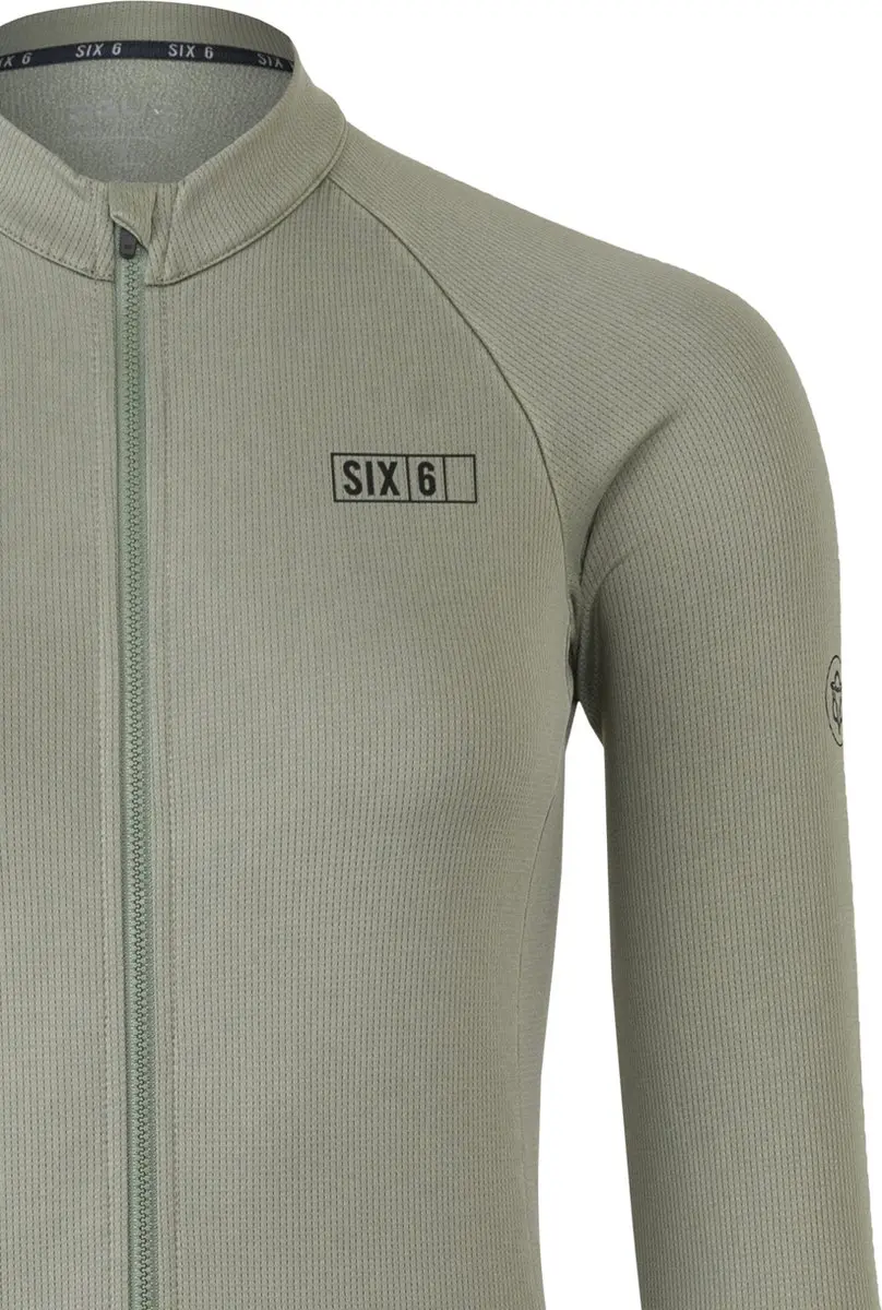 AGU Classic Fietsshirt SIX6 Dames - Grass Roots Green - L