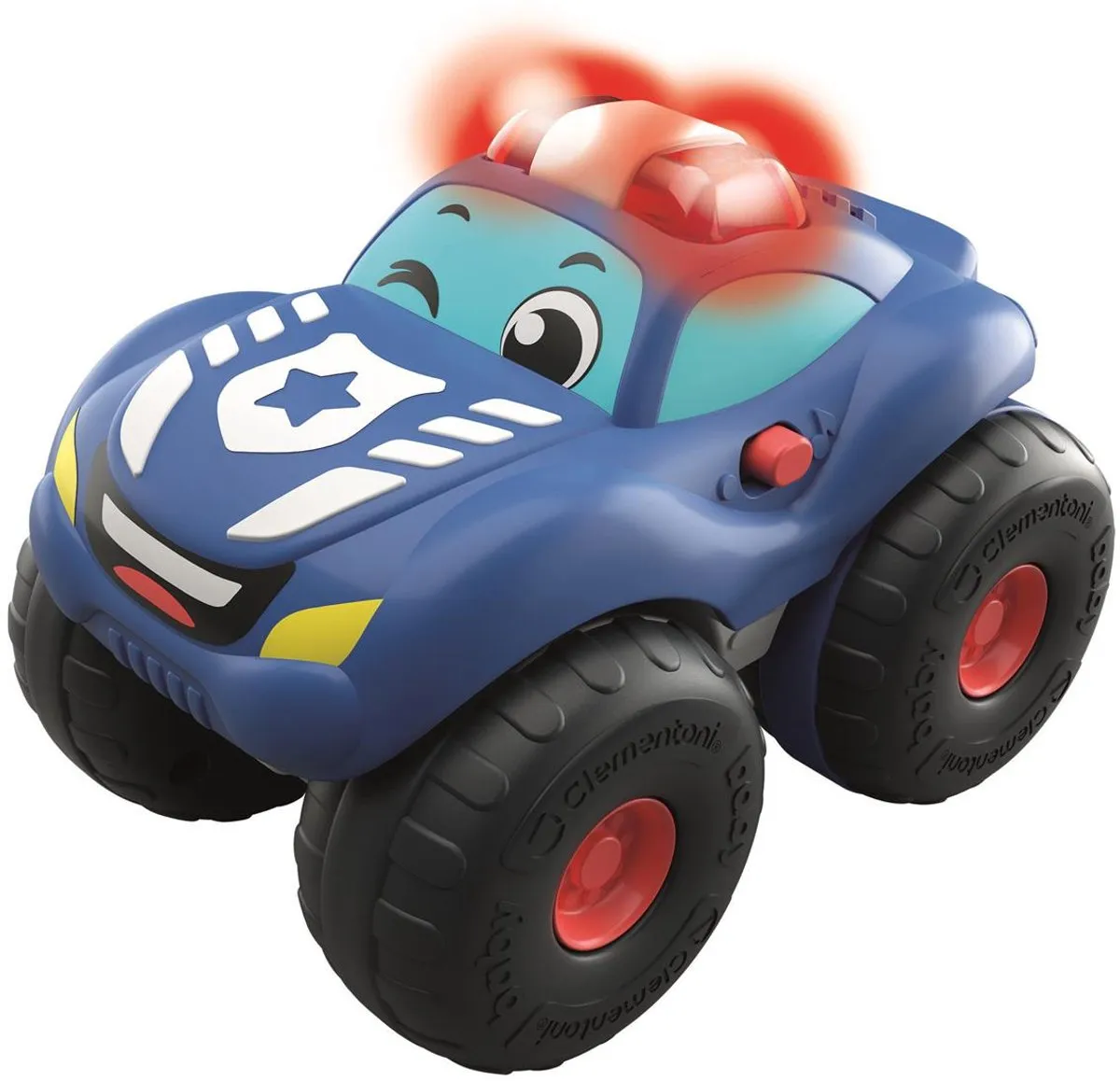 Clementoni Stunt Wheels Politiewagen 17539 - Blauw