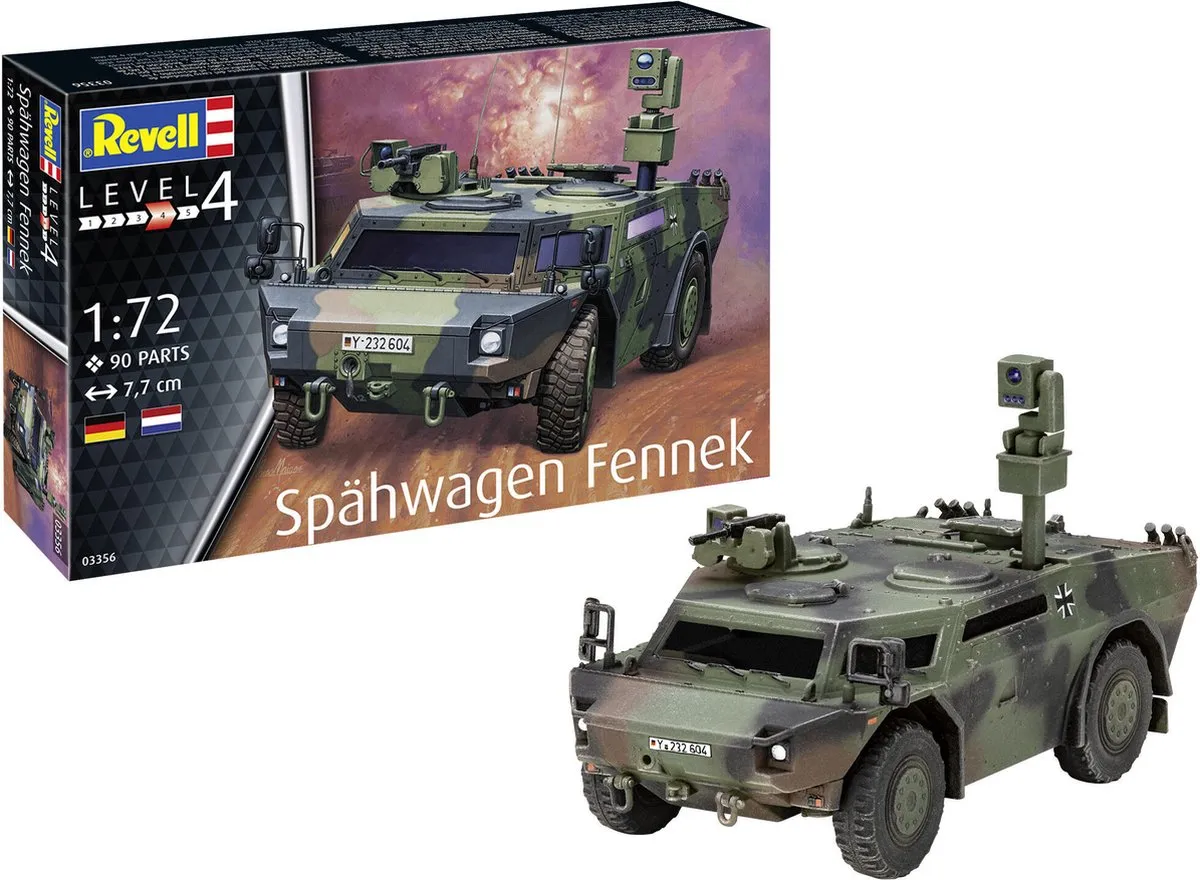 Revell 03356 Spähwagen Fennek Modelbouwpakket 1:72