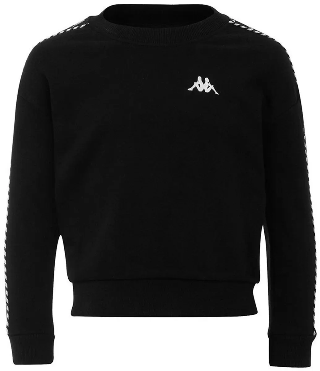 Kappa Sweater Kinderen Ilary Zwart 309068J 19-