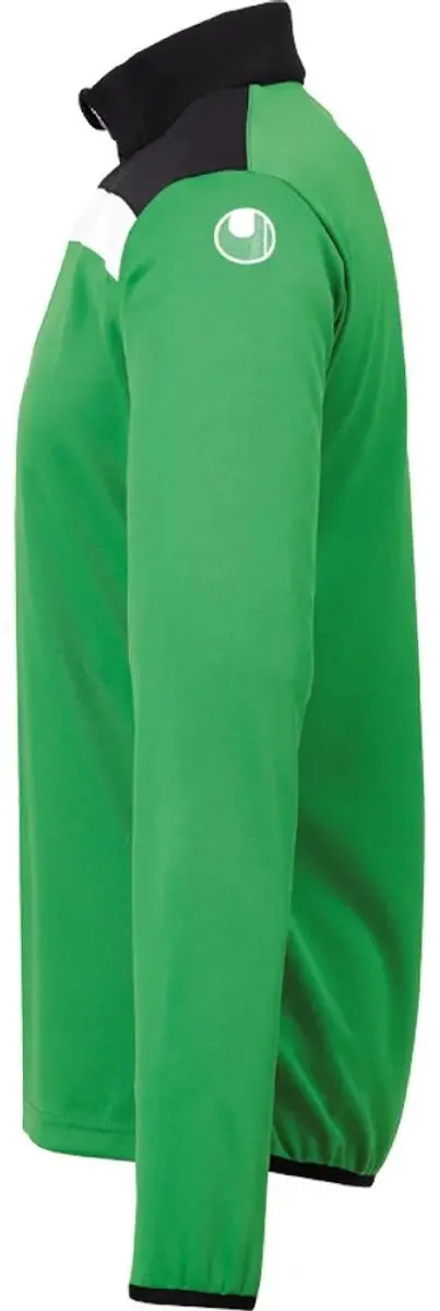 Uhlsport Offense 23 Ziptop Kinderjas 164 - Groen/Zwart/Wit