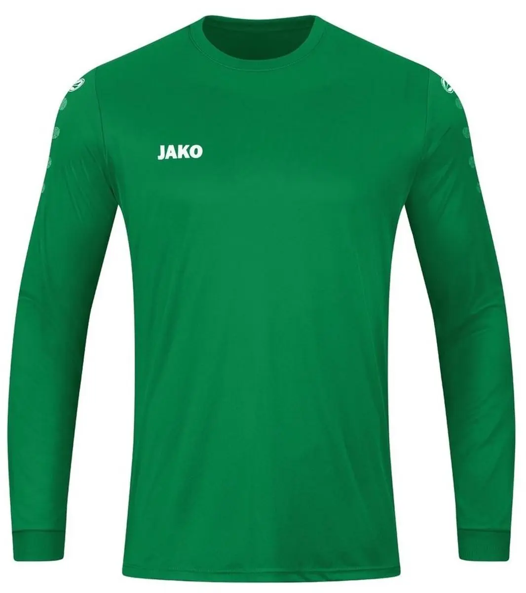 JAKO Team Voetbalshirt Lange Mouw Kinderen 140 - Sportgroen