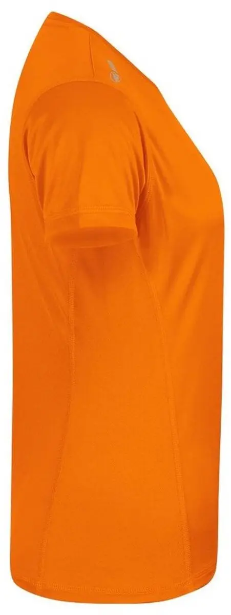JAKO Run 2.0 T-Shirt Dames - Fluoro Oranje - Maat 34