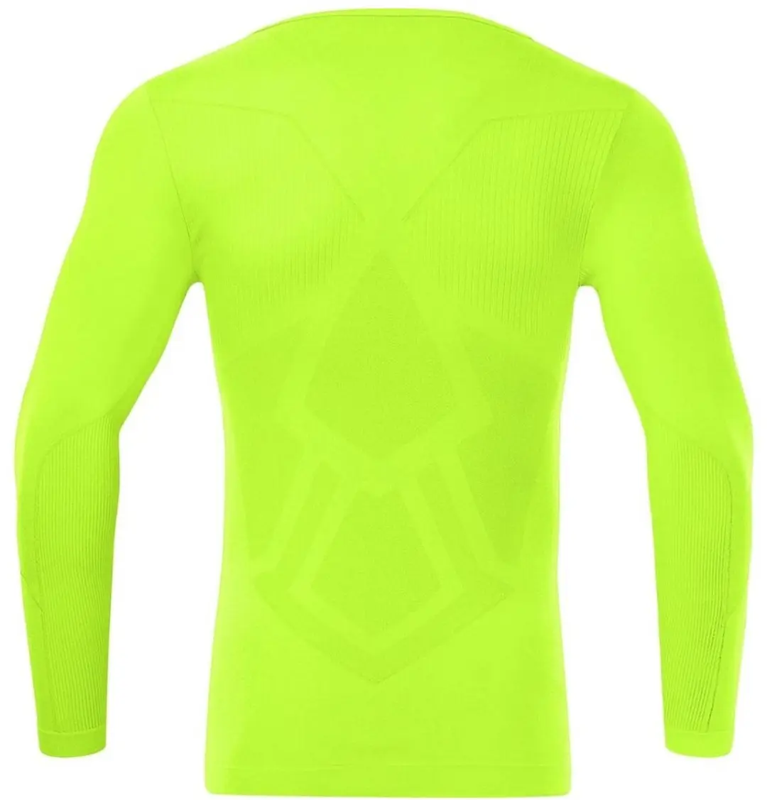 JAKO Comfort 2.0 Longsleeve Kinderen 146 - Fluogroen
