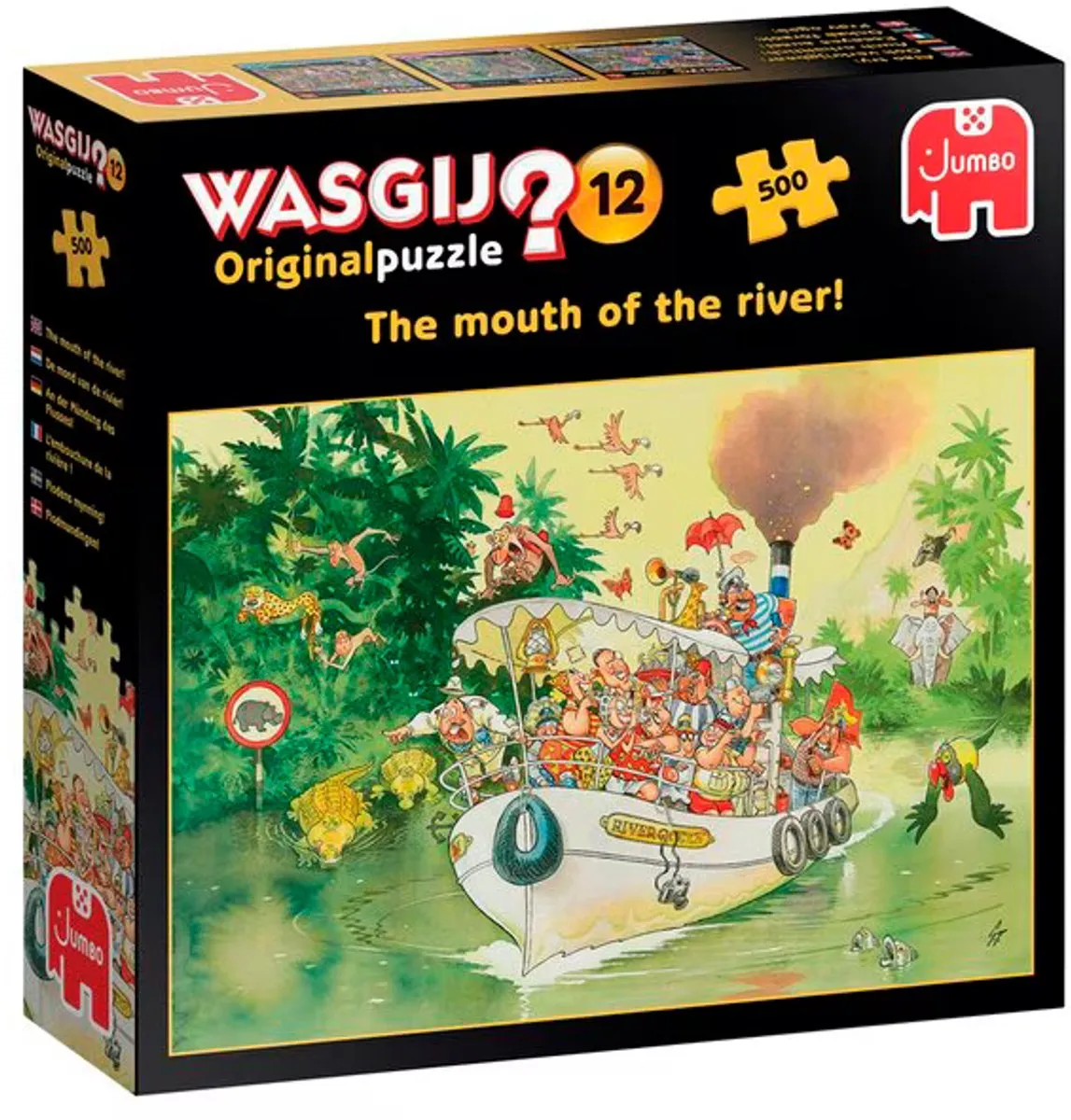 Jumbo Wasgij Original 12 The Mouth Of The River Puzzel