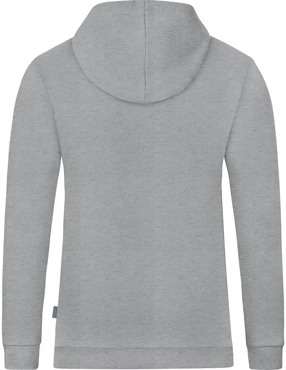 JAKO Organic Sweater Met Kap Heren Lichtgrijs - M