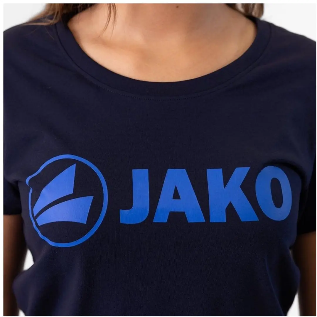 JAKO Promo T-Shirt Dames - Indigo/Marine 36