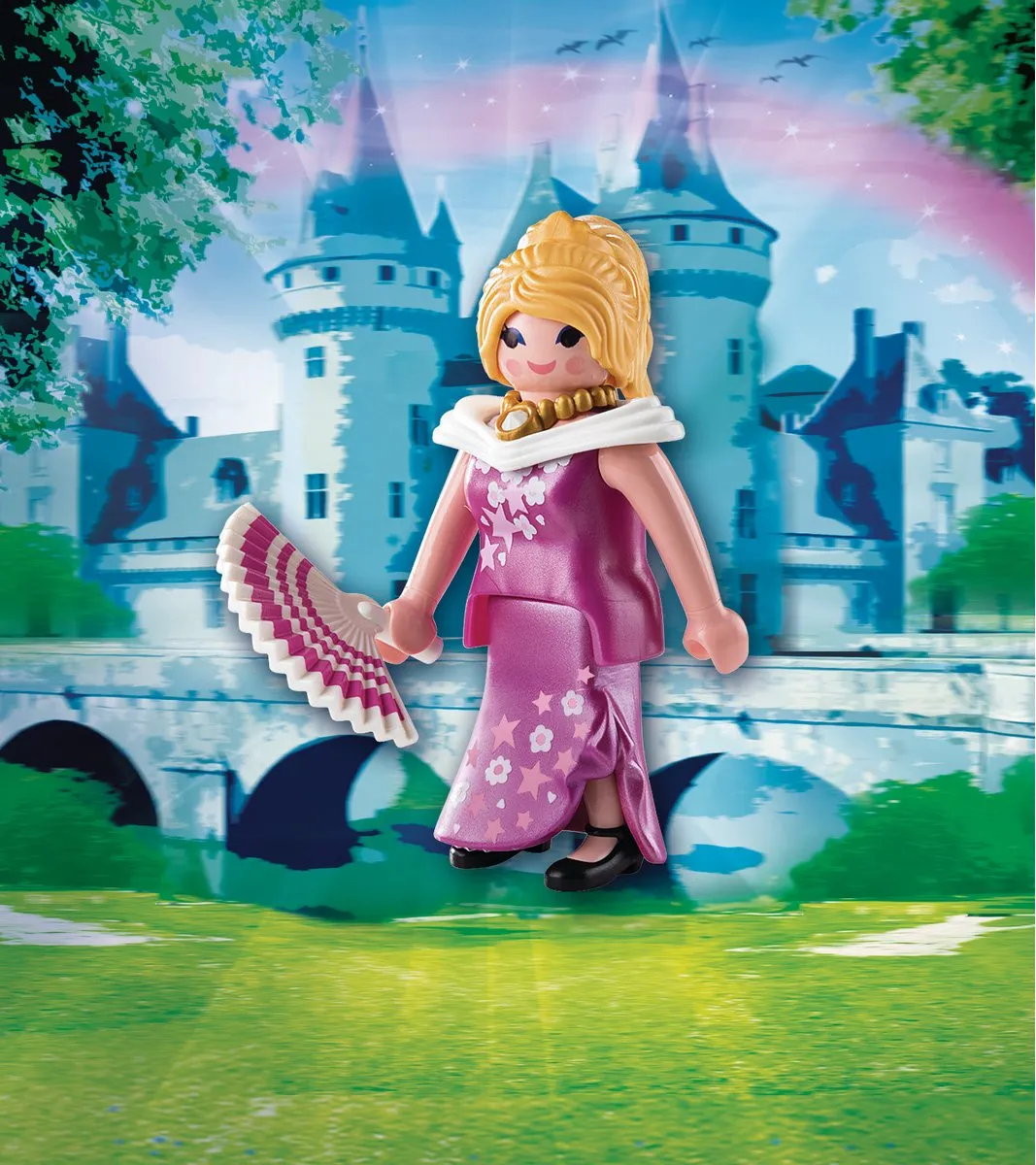 Playmobil Danseres met waaier 9072 - Roze