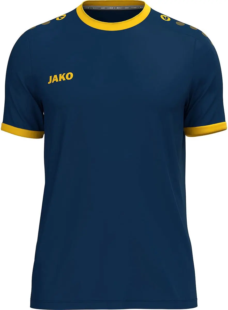 JAKO One Shirt Heren Korte Mouw XXL - Marine