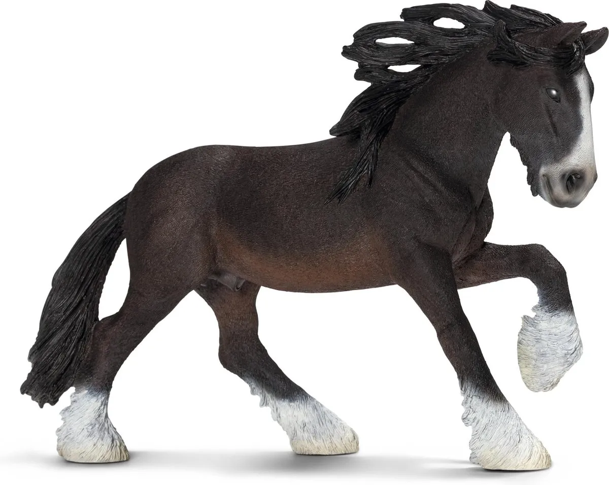 Schleich FARM WORLD Shire Hengst Speelfiguur