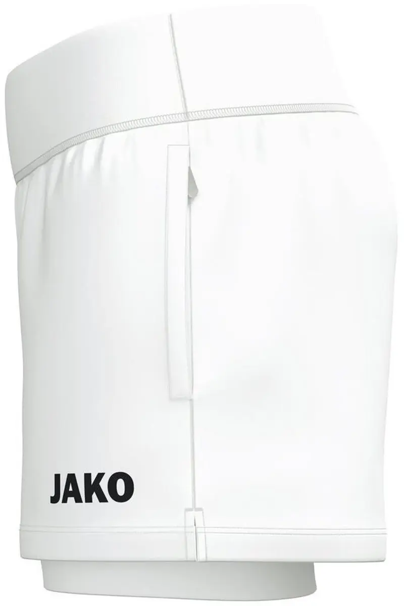 JAKO One 2-in-1 Short Dames - Wit - Maat 36
