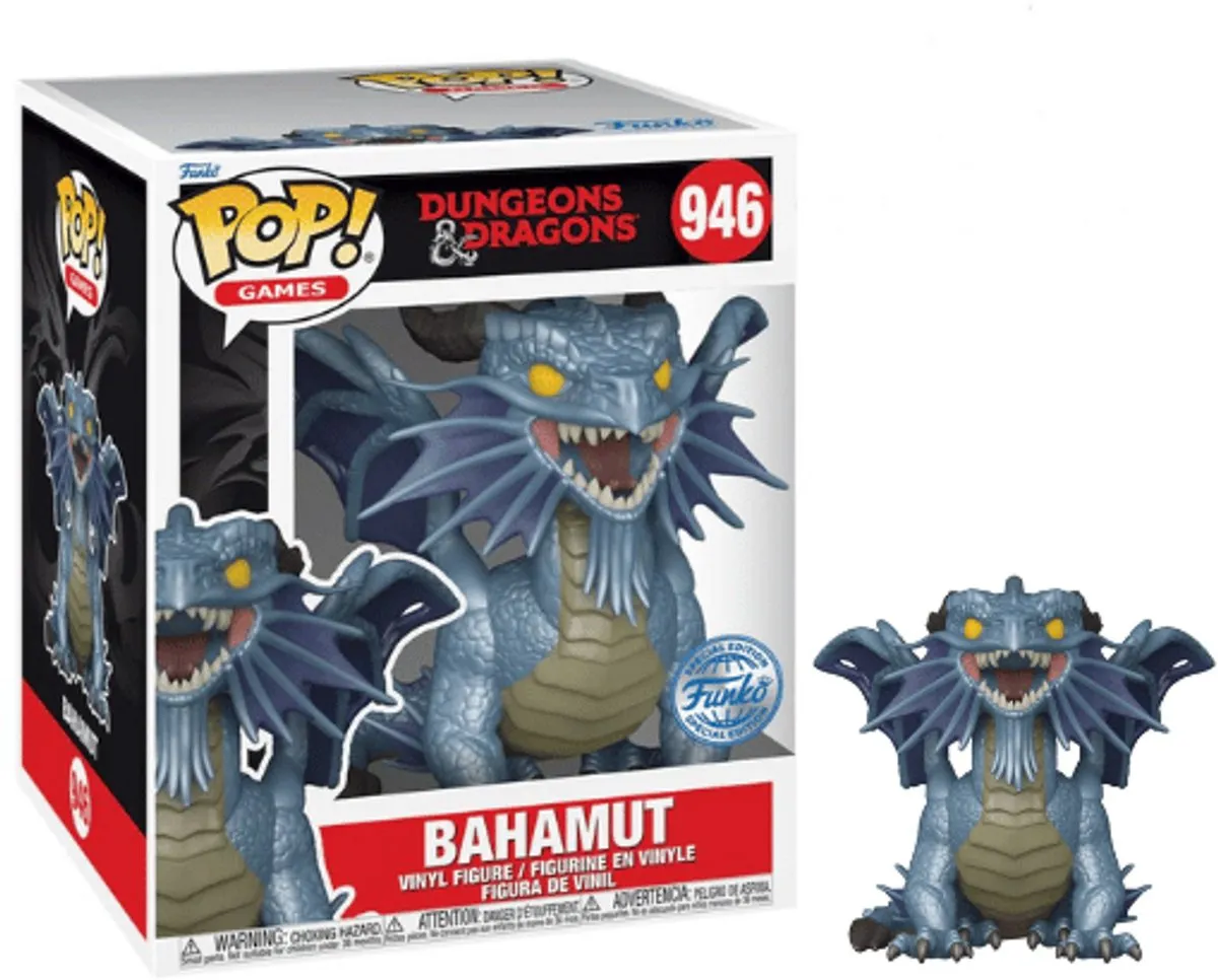 Funko Pop! Dungeons & Dragons Bahamut Super Sized 6" - Veelkleurig