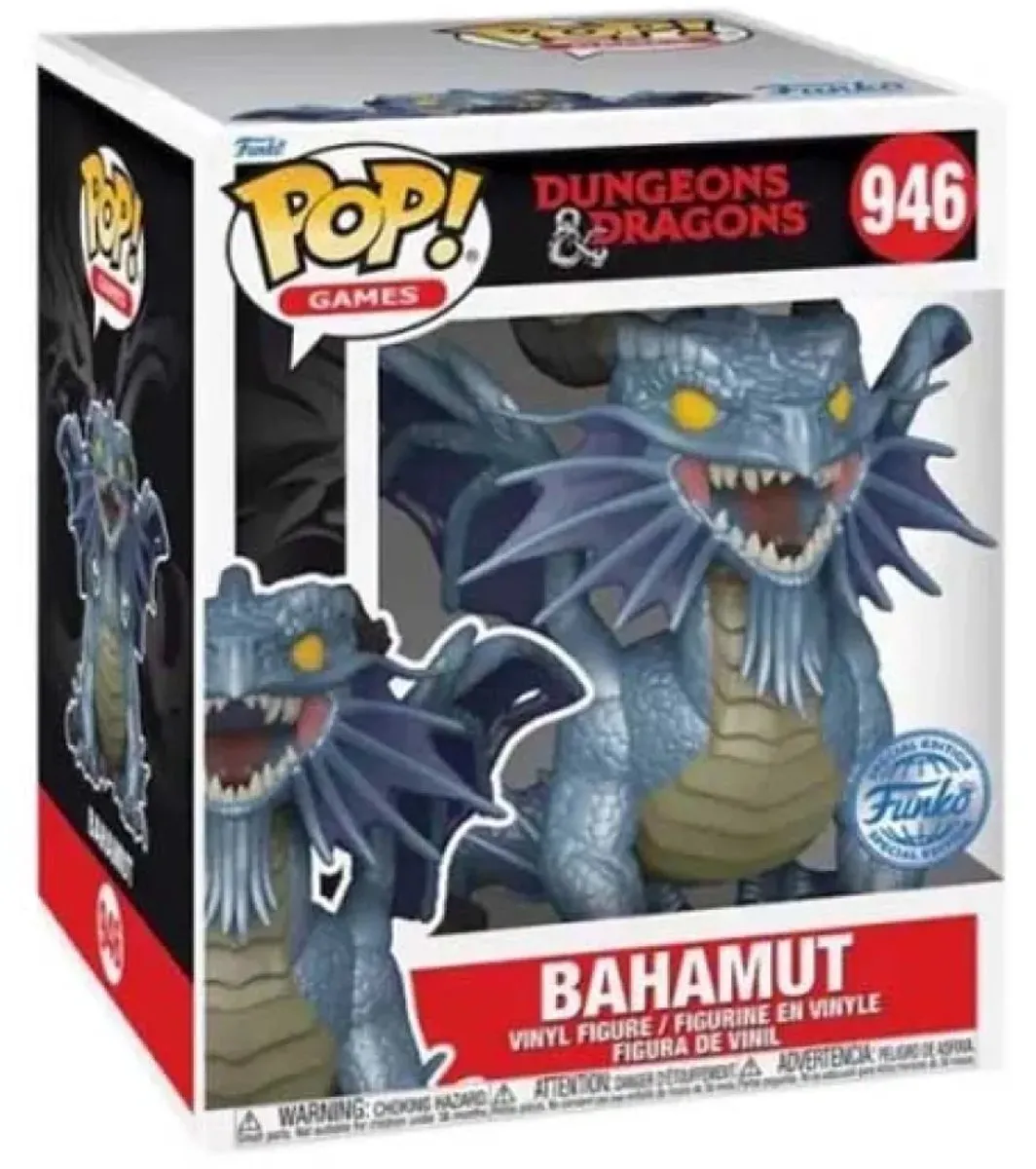 Funko Pop! Dungeons & Dragons Bahamut Super Sized 6" - Veelkleurig