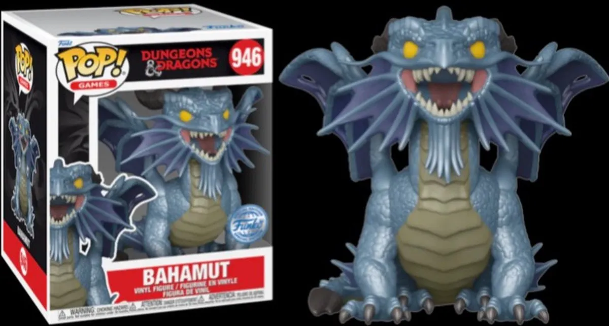 Funko Pop! Dungeons & Dragons Bahamut Super Sized 6"