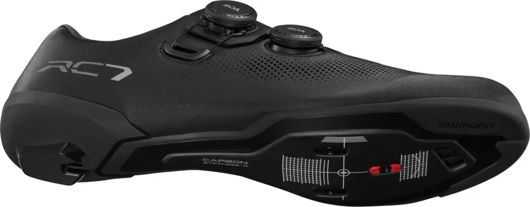 Shimano SH-RC703 Racefietsschoenen - 45 - Zwart