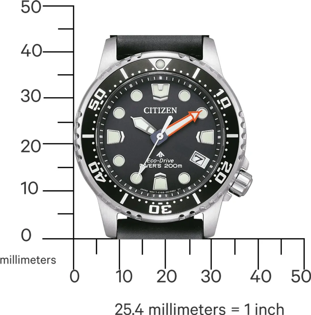 Citizen Promaster Eco-Drive EO2020-08E Horloge - Zwart - afbeelding 5 van 6