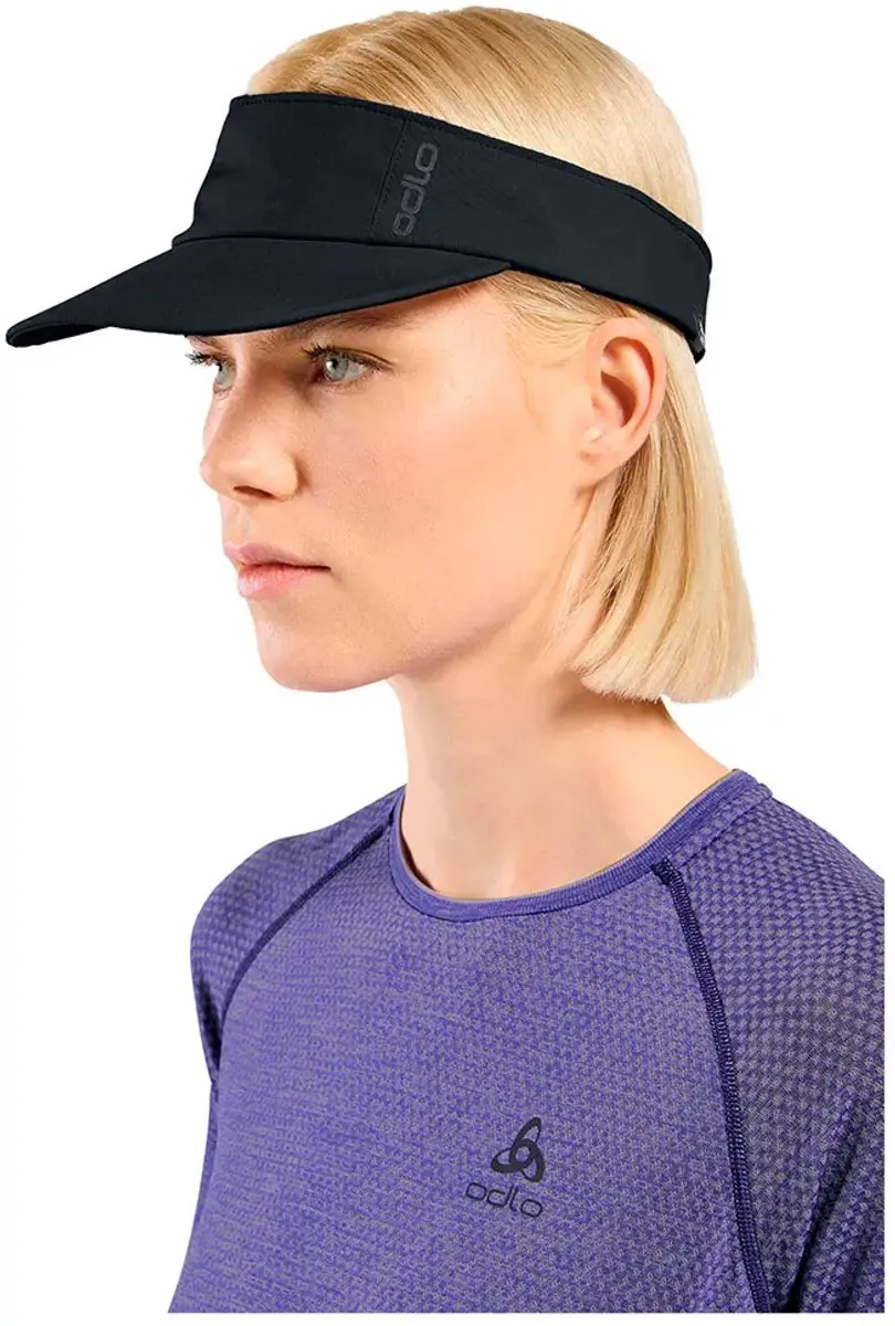 ODLO Unisex Performance X-Light Zonneklep - L/XL - Zwart