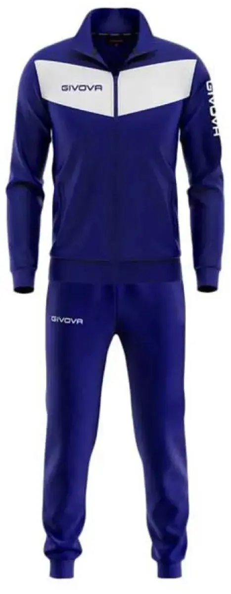 Givova Visa Trainingspak - XS - Wit/Blauw - afbeelding 3 van 3