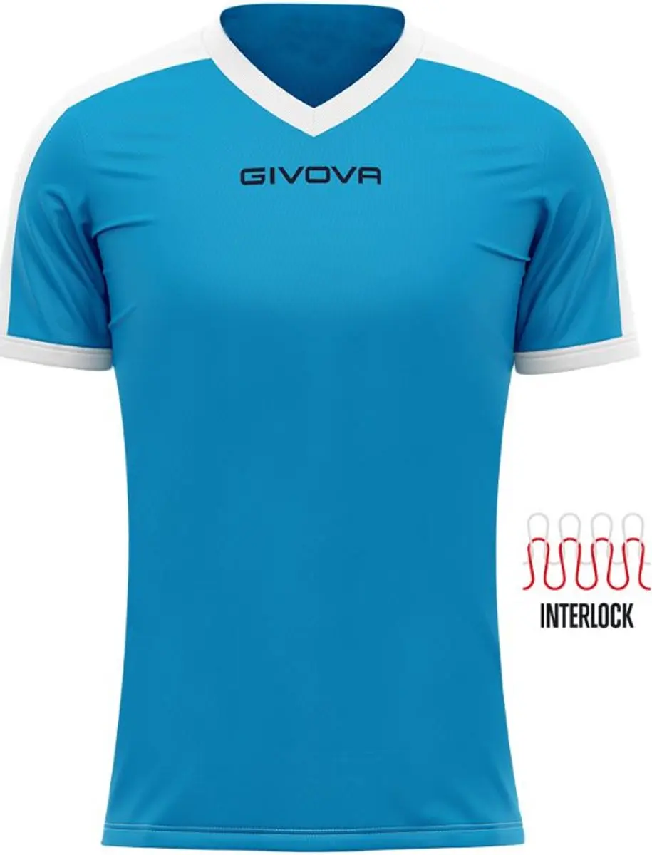 Givova Revolution Sportshirt - S - Hemelswit Blauw