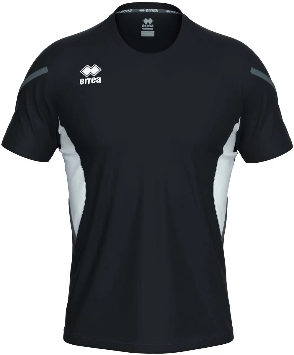 Errea Curtis T-Shirt Korte Mouw - Zwart S - afbeelding 6 van 6