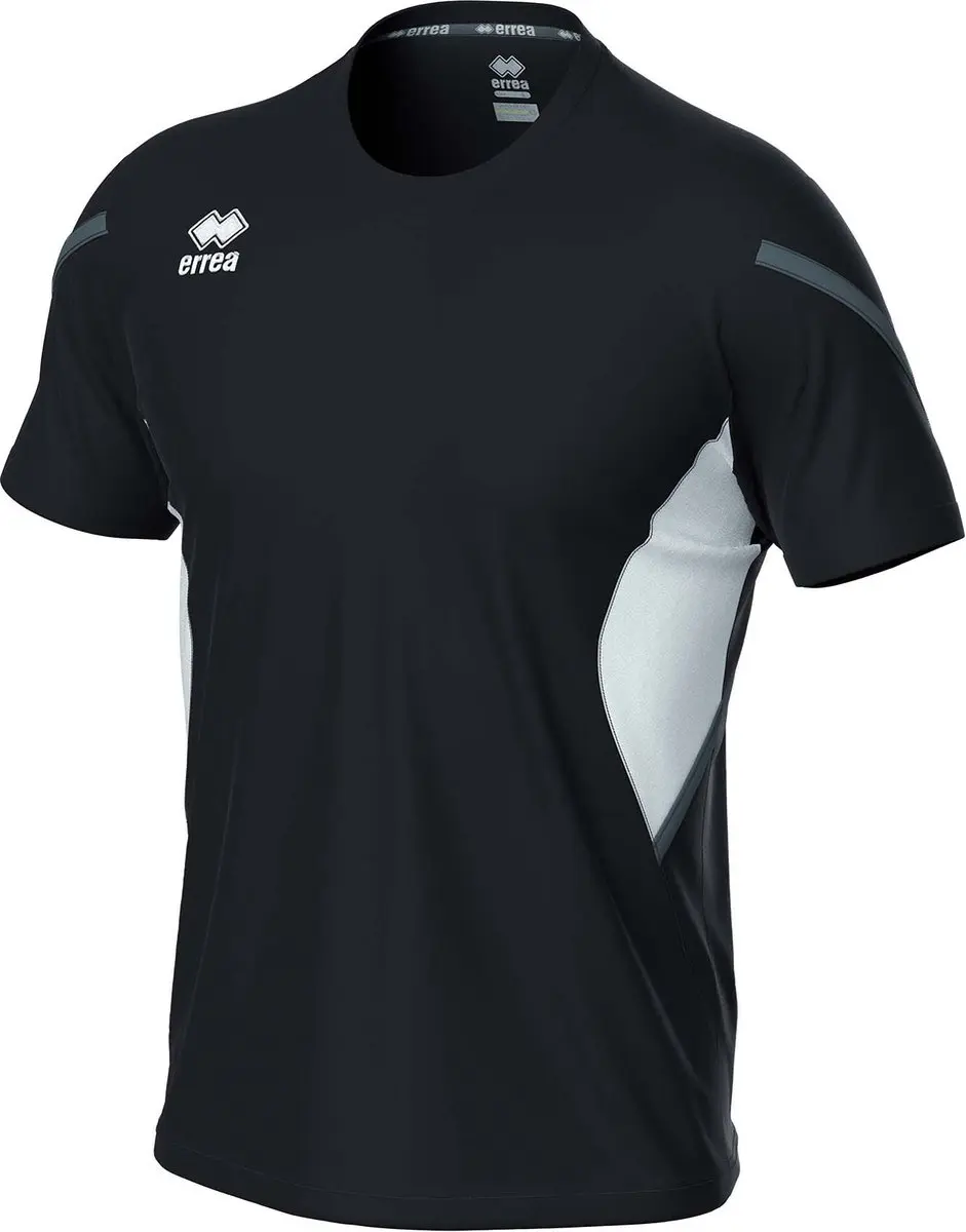 Errea Curtis T-Shirt Korte Mouw - Zwart S