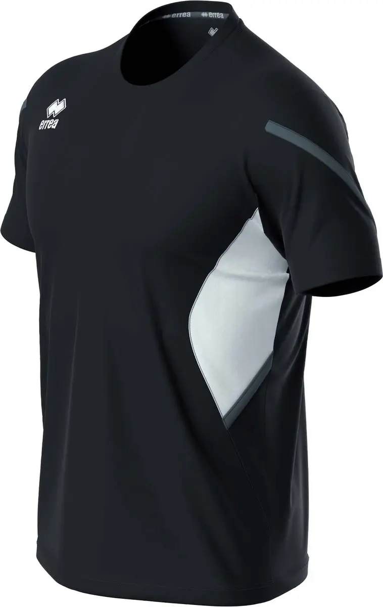 Errea Curtis T-Shirt Korte Mouw - Zwart S