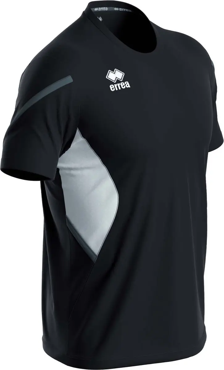 Errea Curtis T-Shirt Korte Mouw - Zwart S