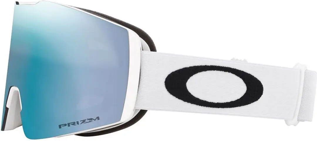 Oakley Fall Line M OO7103-33 Skibrillen - Matte Wit/Prizm Blauw Iridium