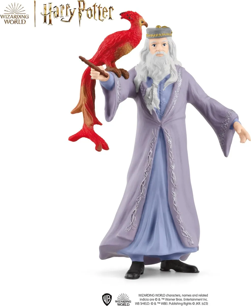 Schleich Harry Potter Perkamentus & Fawkes 42637 - Multikleur