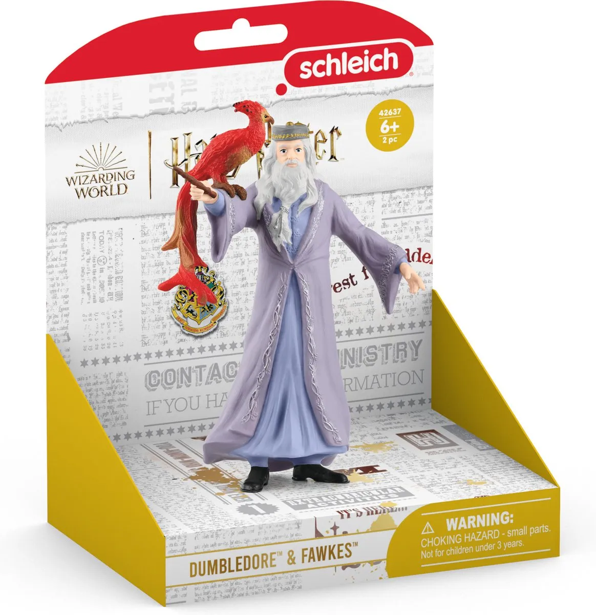 Schleich Harry Potter Perkamentus & Fawkes 42637 - Multikleur