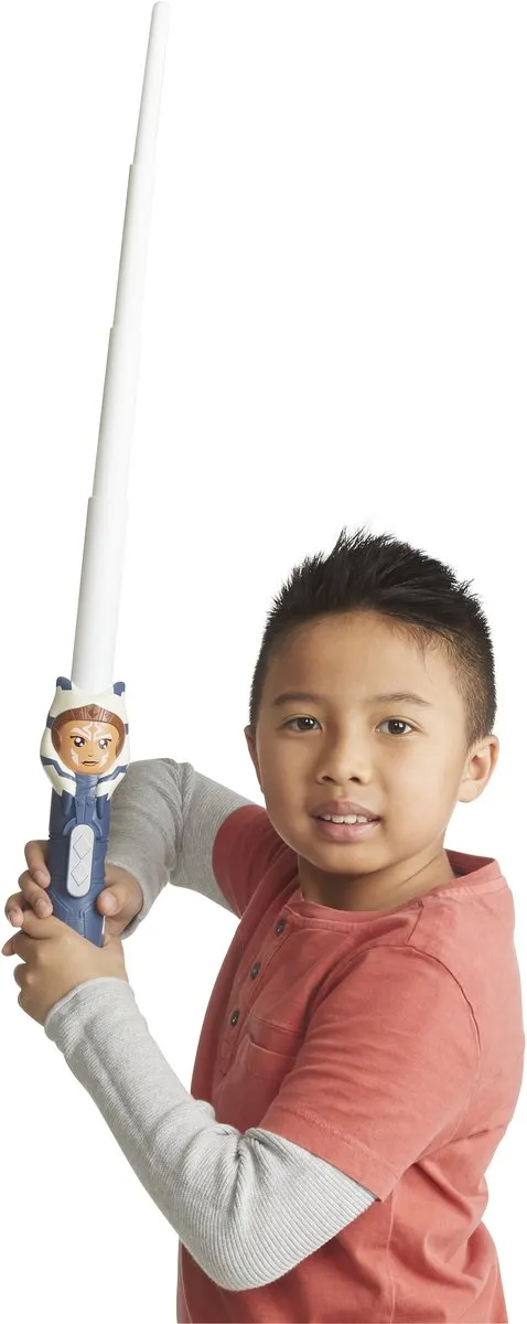 Hasbro Star Wars Ahsoka Tano Lichtzwaardploeg - Blauw/Wit - afbeelding 6 van 6