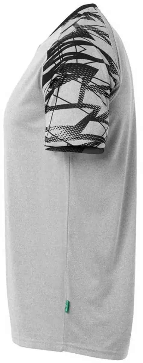 Uhlsport Goal 25 Heren Shirt Korte Mouw - Donkergrijs/Zwart - XXXL