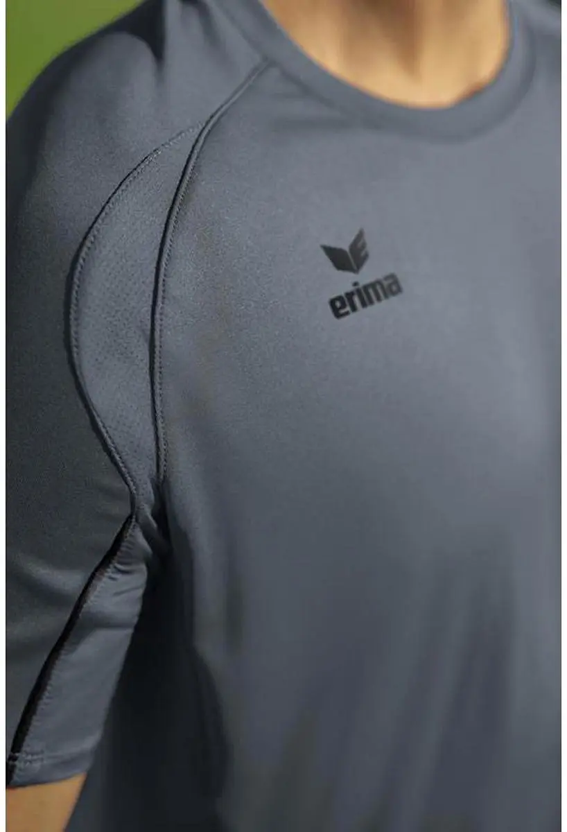 Erima Liga Star Training T-Shirt Kinderen 116 - Zwart/Slate Grey