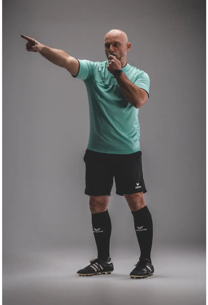 Erima Scheidsrechtersshirt Heren - Mintgroen XL