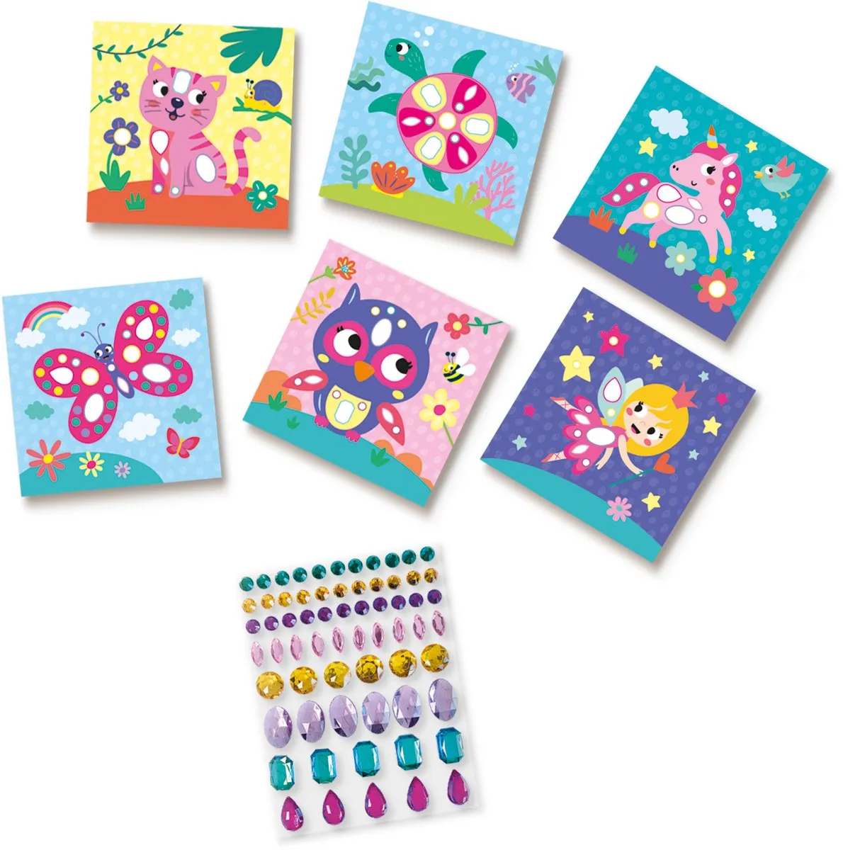 SES Creative Giga Edelstenen Diamond Painting - 65 Stuks
