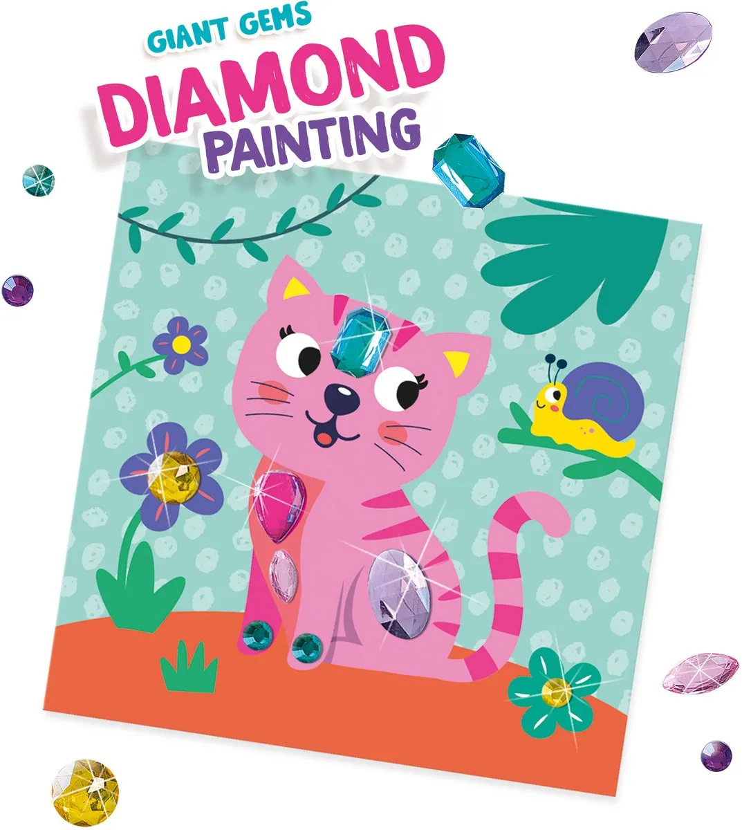 SES Creative Giga Edelstenen Diamond Painting - 65 Stuks