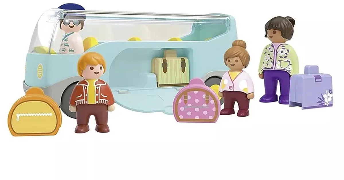 Playmobil Junior Autobus 71682 - Multicolor