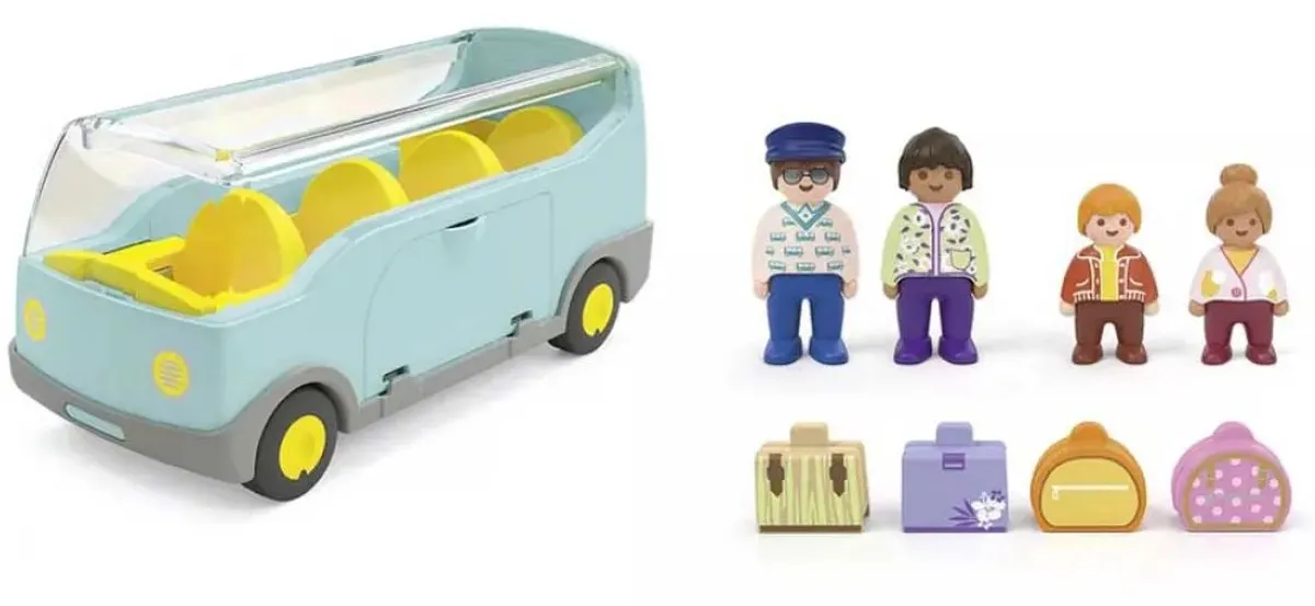 Playmobil Junior Autobus 71682 - Multicolor