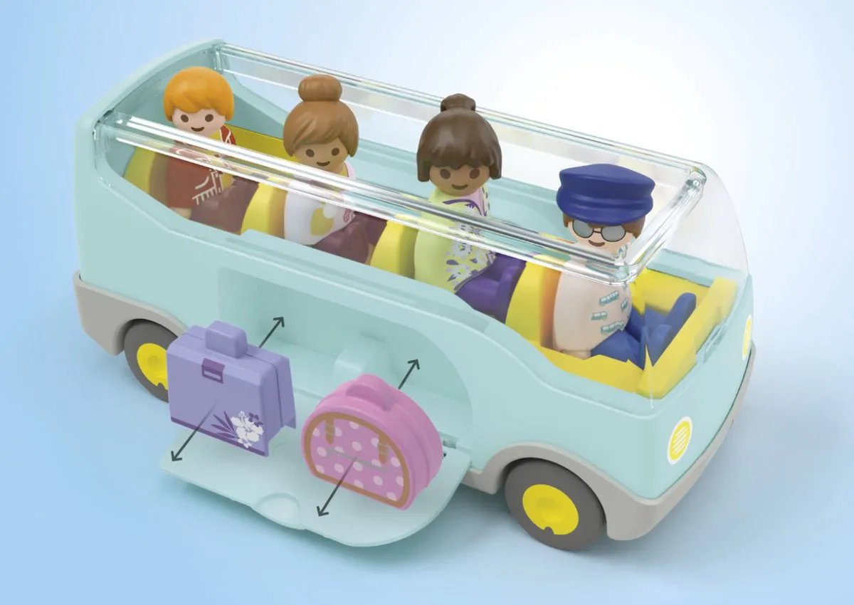 Playmobil Junior Autobus 71682 - Multicolor